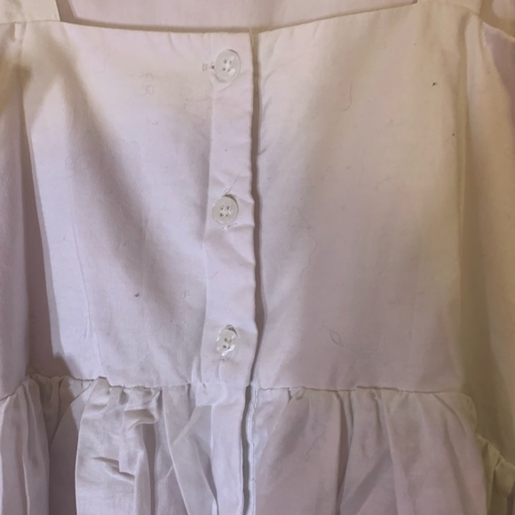 Lovely Easter/Spring dress with blue accents - Picture 5 of 6